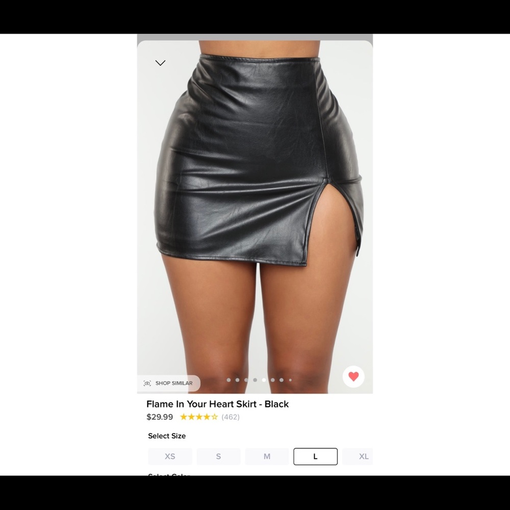 Black Skirt L